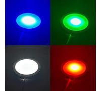 Kit di lampade LED RGB con telecomando per stampanti 3D X1C e P1P - LED COB da 4 W, alloggiamento in alluminio, luce ambientale alimentata tramite USB da 5 V per la casa di
