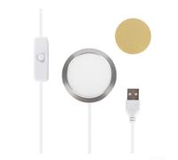 Kit di lampade LED RGB telecomandate per stampanti 3D Bambu Lab X1C e P1P, funziona con file 4 W COB LED alloggiamento in alluminio cavo USB da 1,5 m