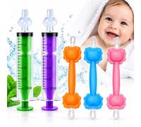 Kit di lavaggio nasale per bambini: 3 sacamochi + 2 siringhe 10 ml punta morbida - Irrigazione controllata per alleviare congestione, raffreddori e moccio - ideale per neonati e bambini - pulizia