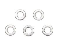 Kit di lavaggio piatto in acciaio inox, 3 x 6 x 0,5 mm, 500 pezzi, resistenti danni, anti-sfuso, strato protettivo per evitare che il kit di distribuzione della pressione allentante per viti M2 M2.5
