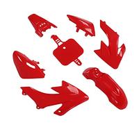 Kit di Lavoro KIMISS per Carrozzeria Carenatura Parafango in Plastica, Compatibile con CRF50 XR50, Materiale ABS, Colore Popolare, Posizione Esterna