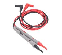 Kit di lead di test multimetro 2 pcs Premium Banana Plug Sonde del tester digitale universale Accessori elettronici 1000V 20A per gli ingegneri elettrici tecnici in oro silicone