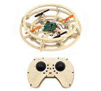 Kit di legno telecomandato con algoritmi di volo intelligenti Movimento stereo 3D e atterraggio di lancio con un pulsante