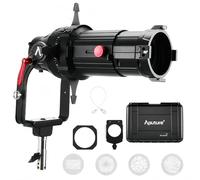 Kit di lenti Aputure Spotlight Mount II da 50°, per Amaran Halo 200x 300x, 600x, Ray 360c e altre potenze non superiori a 800 W, luci con montaggio Bowens, cilindro ruotabile a 360°