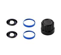Kit di lenti intercambiabili per Insta360 X5, set di lenti di ricambio ottiche HD con anelli di montaggio in alluminio e strumenti per fotocamera Insta360 X5, accessori professionali rimovibili per