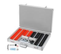 Kit di lenti prova in plastica da 266 pezzi, ottiche in, attrezzatura for optometria, accessori for la protezione degli occhi in alluminio con custodia Per uso fai da te