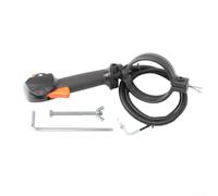 Kit di leva di controllo dell'acceleratore, 1 set di maniglie di ricambio per soffiatori a zaino, struttura in metallo e plastica, impugnatura ergonomica per un comodo uso esterno in cortile e