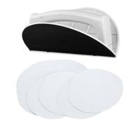 Kit di levigatura al dettaglio | Strumento di levigatura ad angolo semi-circolare con carta abrasiva | Manico antiscivolo multifunzione a forma semi-circolare per legno metallo mobili da parete