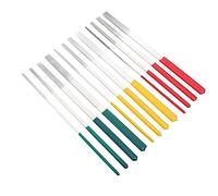 Kit di lime diamantate assortite con raspa per riparazione ad alta durezza, per lucidatura di metallo, vetro, legno, sbavatura, lavorazione artigianale