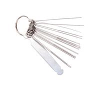 Kit di lime per fori per perni del ponticello, per intaglio del capotasto della chitarra, set di lime per seghe e aste