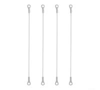 Kit di limitazione della cerniera del cavo regolabile per apertura controllata, in acciaio inox, 4 pezzi