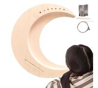Kit di lire in legno-pezzi di assemblaggio fai-da-te, set artigianale entry-level | Strumenti per strumenti di arpa che strumenti per amanti della musica con valore educativo ed espressione art