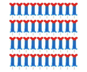 Kit di livellamento delle piastrelle, strumenti per piastrelle per l'installazione,Strumenti compositi per livellamento del pavimento con cunei - Strumenti livellatori per piastrelle 40X, compositi