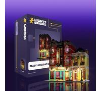 Kit di luci a LED compatibile con Lego 10312 Jazz Club, accessori di illuminazione per icone Lego, aggiornamento creativo decorativo (modello non incluso)