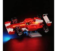 Kit di luci a LED compatibile con Lego F2004 e Michael Schumacher 11375, kit di luci per modello Lego 11375, non incluso il set di modelli
