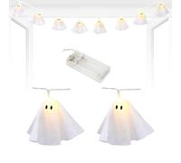 Kit di luci a LED fantasma, funzionamento a batteria, per Halloween, 1,8 m, lampada a LED a batteria, per casa infestata, , feste, cucina, interni, casa, esterni, decorazione portico