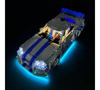 Kit di luci compatibile con Lego 2 Fast 2 Furious Nissan Skyline GT-R (R34) Set di costruzione auto (modello non incluso) - Illuminazione creativa per Lego Technic 42210 Set da costruzione (versione