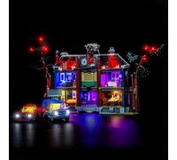 Kit di luci compatibile con Lego Stranger Things: The Creel House 11370 (senza modello), set di illuminazione decorativa compatibile con Lego Stranger Things The Creel House mattoncini modello