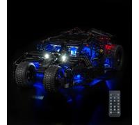 Kit di luci con telecomando compatibile con Lego Batmobile Tumbler 42239