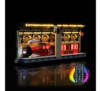 Kit di luci con telecomando compatibile con Lego Book Nook: Hogwarts Express 76450 (non modello), set di illuminazione a LED compatibile con Lego Book Nook: Hogwarts Express Creative Toy
