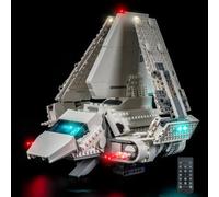 Kit di luci con telecomando compatibile con Lego Imperial Lambda Class Shuttle 75459 (senza modello)