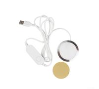 Kit di luci notturne a LED RGB da 3 W DC5 V con pulsante di controllo per stampanti 3D, app e illuminazione dinamica con funzione di programmazione settimanale (B)