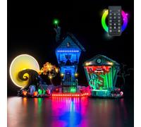 Kit di luci telecomandato compatibile con Lego 21351 Tim Burton's (Modello non s