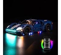 Kit di luci telecomando per Lego 42154 Technic Ford GT 2022, set di illuminazione a LED compatibile con Lego Ford GT