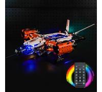 Kit di luci telecomando per Lego Technic VTOL LT81 42181 (non Lego), set di illuminazione a LED per Lego VTOL Heavy Cargo Spaceship LT81 giocattolo creativo
