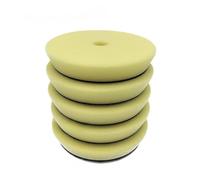 Kit di lucidatura for lucidatrice for auto in spugna da 6 pollici e 150 mm, for lucidatura di cerchi in barca, rimozione graffi(Yellow X 5pcs)