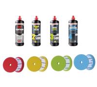 Kit Di Lucidatura Menzerna Premium - 4 X 250 Ml + 4 Pads Premium Menzerna