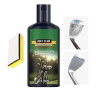 Kit di lucidatura per mazze da golf, kit per la cura delle mazze da golf, 120 ml, composto per rimozione con spugna per manutenzione di, metallo, alluminio, golfisti