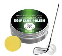 Kit di lucidatura per mazze da golf - Pulitore per ferri da golf | Lucidatrice portatile con spugna, per golfisti, allenamento pratico sui all'aperto, ricreazione di compleanno sportiva