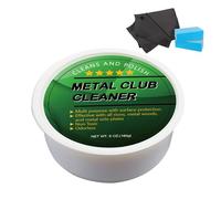 Kit di lucidatura per mazze da golf - Set di pulizia potente e sicuro con spugne - detergente professionale per ferro da golf da 181,4 g e soluzione per club da golf Groove per ripristinare la vita