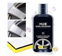 Kit di lucidatura per ruote in alluminio, 100 g, pasta per pulizia profonda e resistente, ripristino mozzi ruota per auto, manutenzione dettagliata, pulizia auto, camion, camper