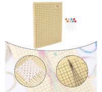 Kit di macramè con istruzioni e griglie per la misurazione per la creazione di