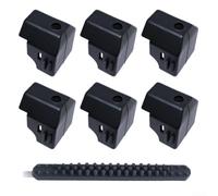 Kit di manicotti in silicone Hot End e spazzola per la pulizia per Kobra X, include sei calze termiche e strumento con base per un controllo stabile della temperatura e problemi di accumulo ridotti