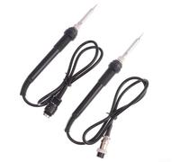 Kit di maniglie per saldatore 936, 2 pezzi, include 5 fori e 5 tipi di pin, progettato per la compatibilità con stazioni 852D+ 853D 878AD 898D 936B 937D
