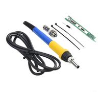 Kit di maniglie per saldatore da 907 a T12 compatibile con V2.1S per STM32 per dispositivi digitali OLED (blu)