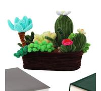 Kit Di Manualidades Para Limpiapipas, Kit Para Hacer Flores Para Niños, Kit Di Manualidades De Flores Para Niños, Adornos Hechos A Mano Para Coche, Limpiapipas, Suministros Para Manualidades, Decoraci