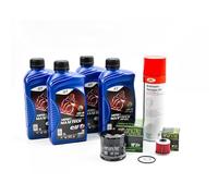 Kit di manutenzione cambio olio standard per HONDA FORZA 750 dal 2021 al 2024 - E.LF MOTO 4 MAXI TECH 10w30 4L