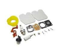 Kit di manutenzione carburatore, filtro aria carburante adatto for motosega CS340 CS380, lampadina di adescamento, set di candele, pezzo di ricambio