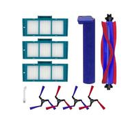 Kit di manutenzione da 10 pezzi compatibile con Dyson Spot+Scrub Ai RB05AA, spazzola principale, rullo lavapavimenti, 3 filtri, 4 spazzole laterali e utensile