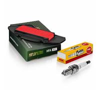 Kit Di Manutenzione Filtro Olio E Candele Parsa A Yamaha Gpd 125 A 15-20