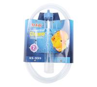 Kit di manutenzione per acquario per una pulizia efficiente della vasca, aspiratore per ghiaia ultra sottile, funzionamento manuale, efficac