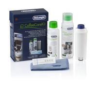 Kit di manutenzione per macchine da caffè DeLonghi: anticalcare + detergente per