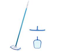 vidaXL Kit Manutenzione per Piscina 9 pz Pulizia Acqua con Aspiratore Skimmer