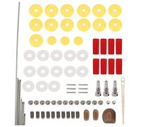 Kit di manutenzione per riparazione fai -da -te pratici mtlavishishing set per il flauto ideale per la manutenzione del flauto e il materiale metallico di sostituzione delle parti