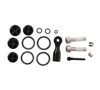 Kit di manutenzione pistoni pinza guarnizioni perno banjo e bulloni Sram Code/Guide Re Argento