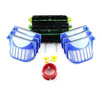 Kit di Manutenzione Premium Adatto per Robot aspirapolvere iRobot Roomba Serie 564, 565 Pet | Set 2 spazzole + 6 filtri AeroVac + 2 spazzole Laterali + Strumento di Pulizia
